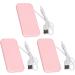 3Pcs Mini Nail Dryer Professional Nail Light Curing Gel LED Dryer Mouse Shape LED Nail Lamp Portable Nail Lamp Gel Polish Light for Nail Salon Home Travel (Roseate) - Buy Online on GoSupps.com