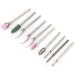 Set of 10 Nail Drills Nail Polish Machine Nail Care Tool Accessories (Grinding head set BH-01) - Buy Online on GoSupps.com
