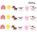SAFIGLE 36 Pcs Farm Animals Dessert Picks Birthday Cupcake Topper Cupcakes Animal Cupcake Picks Cake Picks for Muffin Party Food Pick Children Decor Farm Themed Cake Toppers Modeling Stick As Shownx2pcs 7X6cmx2pcs - Buy Online on GoSupps.com
