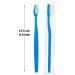 Blue Handle Disposable Toothbrushes - Individually Wrapped (50 Pack) for Hotel, AirBnB, and Homeless Care - Buy Online on GoSupps.com