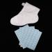 Tubayia 400 Pcs Disposable Foot Socks with Stickers | Plastic Socks for Paraffin Bath Foot Care - International Shipping Available - Buy Online on GoSupps.com