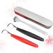 FARUTA 3pcs Tongue Scraper Set - Stainless Steel Oral Hygiene Tool for Fresh Breath & Cleaner Mouth - Buy Online on GoSupps.com