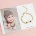 Personalized Children's Gravure Bracelet | Custom Figaro ID Band for Birth Baptism & Birthday Gifts | Unique Name Bracelet for Young Girls - Buy Online on GoSupps.com