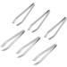 PopetPop Zonge 12 STK Stainless Steel Food Tweezers - Sloping Bone & Hair Removal for Fish - 11x2.3cm - Quality Household Tweezers - Buy Online on GoSupps.com