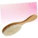 GLEAVI Natural Hair Brush Set for Baby | Soft Bristle Infant Hairbrush & Wooden Comb | Massage & Bath Brush Combo | 18X5CM White - Buy Online on GoSupps.com