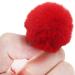 Pack of 30 Mini Faux Fur Pom Poms Beads - Handmade DIY Crafts - 30mm Mix Colors - Buy Online on GoSupps.com