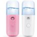 WOONEKY 2pcs USB Charging Steamer Mini Face Steamer Humidifier Face Sprayer Cool Facial Mister Pink - Buy Online on GoSupps.com