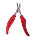 Housoutil Hawk Mouth Pliers Pedicure Nail Cuticle Mouse Halloween Girl Manicure Nail Art Tool para Handle Rubber and Plastic Red Heavy Manicure Tools