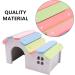 Wooden Hamster House Hamster Sleeping Bed Hamster Hideout for Home Store Shop - Buy Online on GoSupps.com