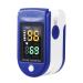 Finger Clip Pulse Oximeter Blood Oxygen Saturation Meter Heart Rate Monitor OLED Monitor Health 4-color Convertible Display LED Screen