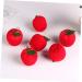 Zerodeko 18pcs Christmas Apple Pendant Xmas Party Supplies Fruit Xmas Ornaments Christmas Tree Fruit Decorations Christmas Tree Ornaments Home Decorations Party Bag Fabric 6cm Red - Buy Online on GoSupps.com