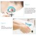 Chislim Silicone Eye Wash Cup - Manual Air Pressure Eye Cleaning Cup (Blue) - Buy Online on GoSupps.com
