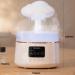 Rain Cloud Humidifier Night Light | 7 Color Changing | Waterfall Lamp & Mushroom Design | Aromatherapy Essential Oil Diffuser for Sleep & Relaxation - Buy Online on GoSupps.com