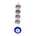 ABOOFAN Elephant Pendant Ornaments Blue Eye Hanging Decoration Beads Blue Eyes Hanging Devil Eye Key