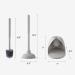 Yocada Toilet Plunger and Brush Set - 2 in 1 Combo for Bathroom Cleaning (Grey) - 1 Set - Buy Online on GoSupps.com