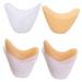 JEWEDECO 6 Pairs Silicone Heel Protector Shoes Protector Silicone Toe Sleeves Silica Gel Flexible Toe Sleeves Heel Pads for Boots Silicone Toe Protectors Pointed Shoes Pain Set Forefoot Pad