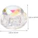 Nail Cup Crystal Glass Nail Crystal Bowl Glass Ashtray Nail Liquid Bowl Nails Glass Dish Nail Charm Storage Cup Crystal Nail Bowl Powder Dappen Dish Diamond Nail Polish Remover - Buy Online on GoSupps.com
