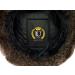 Fur Winter Ushanka Russian Hat with Secret Pocket & Red Star Emblem - X-Large White - Buy Online on GoSupps.com