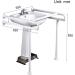 Grab Rail Bathroom Safety Frame Handrail Shower Elderly Disabled Wash Support Non-Slip Rail Toilet Wash Basin Safety Handrail Safety Handle and Rail for Lavatory - Buy Online on GoSupps.com