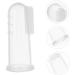 Minkissy 6-Piece Silicone Milk Toothbrush Set for Newborns - Finger Sleeve Toothbrush for Children - Safe Soft and Effective Oral Care - Buy Online on GoSupps.com