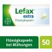 Lefax Extra Liquid Capsules for Flatulence & Gas Relief - 50 Easy-to-Swallow Capsules (1 Pack) - International Shipping Available - Buy Online on GoSupps.com