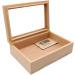 Cigar Box Barware Cigar Box Mellow Cigar Box Wooden Cigar Box Cigar Cabinet Large Capacity Cigar Box Moisturizing Box Simple Cigar Cabinet High-end Smoking Set Imported Cigar Multi-zone Storage Hygro 30*24*9.4cm Log Color - Buy Online on GoSupps.com