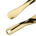 Teensery 3 Pcs Metal Cosmetic Spoon Spatulas - Gold, Silver, Rose Gold | Makeup & Skin Care Tools for Home & Salon - Buy Online on GoSupps.com