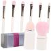 Buy Minkissy 2 Sets Makeup Brush Kit - White Travel Eyebrow Brushes for Flawless Makeup - Shop Internationally - Buy Online on GoSupps.com