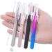 LUKEO Stainless Steel Gold Blue Eyelash Extension Tweezers - 6pcs High Precision Thin Tip Set - Buy Online on GoSupps.com
