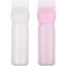 UNVOJL Hair Dye Brush Bottle Hair Root Comb Applicator Bottles Hair Dye Tools Applicator Brush BottlesÂ for Salon (Pink) - Buy Online on GoSupps.com