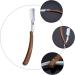 Buy Lurrose Wooden Hair Scissors & Razor - Perfect for Home Salon & Travel | Mustache Grooming Tools - Buy Online on GoSupps.com