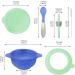 Kyraton Baby Suction Bowl with Straw and Spoons | Unbreakable, Reusable, and Slip-Resistant | Ideal for Milk, Soup, Ice Cream | Dark Blue - Buy Online on GoSupps.com