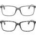 Kodilin Frameless Reading Glasses for Women & Men - Anti Blue Light Borderless Metal Glasses for Computer Use - Gray & Tortoise Styles Available | 1.0x Magnification - Buy Online on GoSupps.com