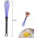 Plastic Hair Salon Color Whisk Non Scratch Coated Whisks Heat Resistant Kitchen Whisks for Hair Dye Color Mixing Salon Barber - Buy Online on GoSupps.com