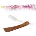 Minkissy Double Hairdresser Razor - Portable Vintage Men's Razor | Metal & Bamboo Shaving Tool for Stylish Grooming - Buy Online on GoSupps.com