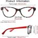 Hyyiyun 2Pairs Bifocal Reading Glasses Women Cateye Designer Clear Lenses Readers - 1.75x with Hard Case and Pouch - Buy Online on GoSupps.com