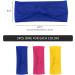 3 Pieces of Rabbit Ear Headbands Women's Accessories Cute Headbands Fabric Headbands Suitable for Birthdays Friend Gatherings Parties Daily Wear (Rose Red Royal Blue Yellow) (20 * 8cm) - Buy Online on GoSupps.com