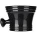 AMONIDA Foam Shaving Cream Bowl ABS 11x11x8cm - Black | Shaving Soap Bowl for Men's Beard Cleaning in Barber Salon - Buy Online on GoSupps.com