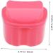 LALAFINA 4-Piece Denture Box Set with Filter Layer | Durable PP Material | International Shipping Available - Buy Online on GoSupps.com