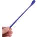 Levemolo 2pcs Pet Food Scoop Stainless Steel Lizard Scoop for Food Lizard Food Small Scoop 19.20X1.30X0.20CM Blue - Buy Online on GoSupps.com