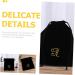 Mobestech 2pcs Hair Dryer Storage Bag Jewelry Organizer Bag Travel Portable Hair Dryer Bag Straight Hair Tool Blackx2pcs 30X26X1CMx2pcs - Buy Online on GoSupps.com
