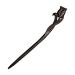 Lurrose Ebony Wooden Hair Stick Vintage Handmade Tulip Hair Chopstick Hair Decor Hairpin for Women Girls Updo