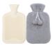 MYAMIA 1L Hot Water Bottles with Cover Rubber Hot Water Bags Pain Relief Hot Water Bags-U