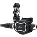 Oceanic ZEO FDXi Yoke Regulator - Black | High Performance Dive Gear - Buy Online on GoSupps.com