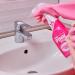Housold 850ml Pink Stuff Bathroom Foam Cleaner with Cleaning Sponge Non-Drip Bathroom Foam Cleaner Cleans Dirt Removes Tough Grease Stains Include 100 Pcs Disposable Gloves (Pack of 1) - Buy Online on GoSupps.com