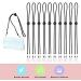 10-Piece Adjustable Length Mask Lanyard - Ear Protector & Extension Band for Children, Adults, Elderly - Unisex Design - Buy Online on GoSupps.com