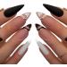 24 Pieces Nude Pink Almond Oval Fake Nails with Pearl Decorations Wearable Fake Nails Full Coverage Nail Tip Press Nails (Color : 01) - Buy Online on GoSupps.com