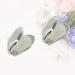 EXCEART 4pcs Silver Plated Small Single Tooth Cap - Hip Hop Teeth Grill Decoration - Buy Online on GoSupps.com