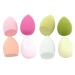 8 PCS Makeup Puff Sponge Cosmetics Powder Puff Foundation Make-up For Women Blender Makeup Tool Set(4 Pink 4 Green)
