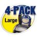 Tetra Carbon Filter for Aquariums - Fits Whisper EX Filters - 4-Pack - Buy Online on GoSupps.com